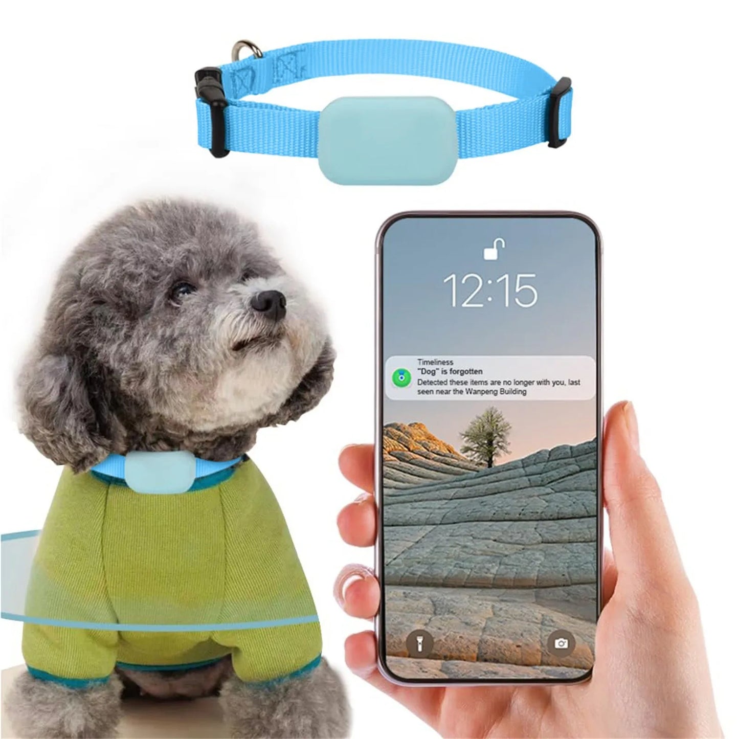 PawTrack Pro: Real-Time GPS Smart Collar for Dogs