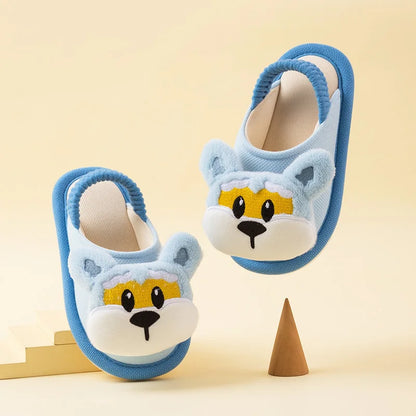 🐻 MELITTDEER Kids' Winter Slippers - Trusted Plush Warmth for Ages 1-5