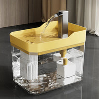 New transparent pet water dispenser plug-in automatic water