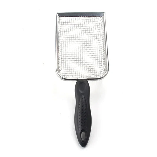 Stainless Steel Cat Litter Scoop with Long Handle