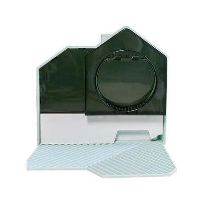 Extra Large Enclosed Cat Litter Box - Anti-Splash Odor Control with Drawer