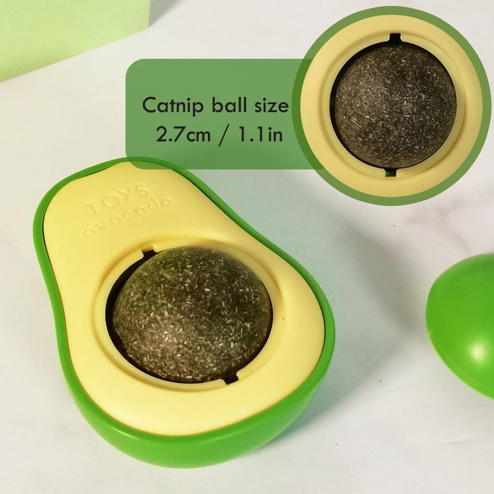 Cat Toy Avocado Wall Ball Catnip Treats
