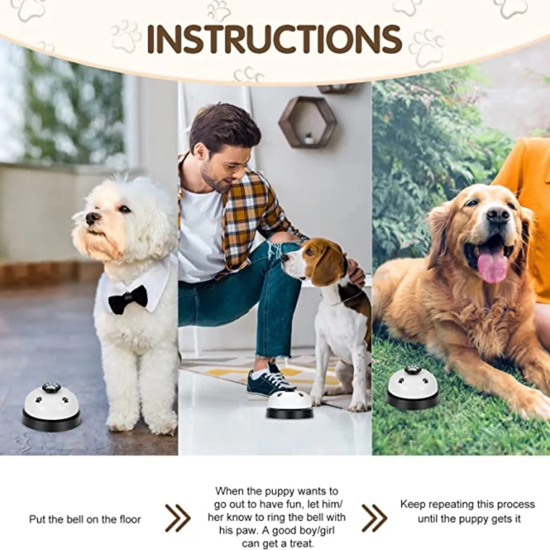 Pet Training Bell - Teach Your Dog Communication Skills - Purrfect Pet Kingdom