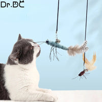 Dr.DC Teasing Cat Stick Head with or without Wire Stick