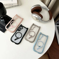 Magnetic Magsafe Case For Galaxy S25 Plus Lovely Cat Ear