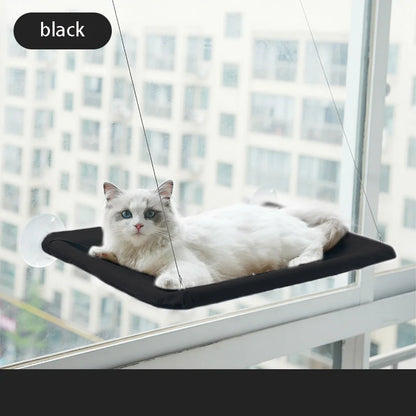Pet Cat Hammock Aerial Hanging - Window Seat Climbing Frame 20kg Capacity