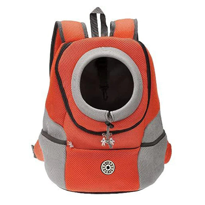 Double Shoulder Pet Carrier Backpack – Breathable Travel Dog Bag - WTN Essentials