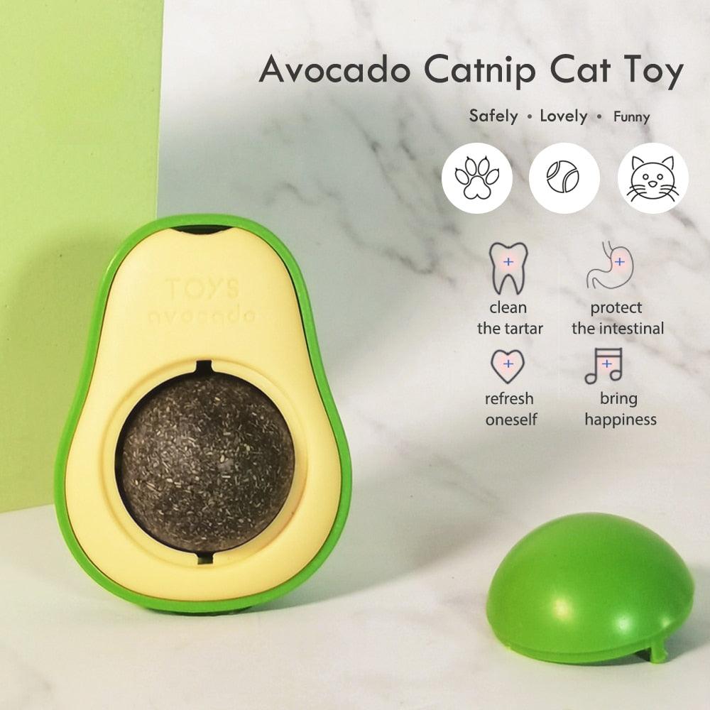 Cat Toy Avocado Wall Ball Catnip Treats