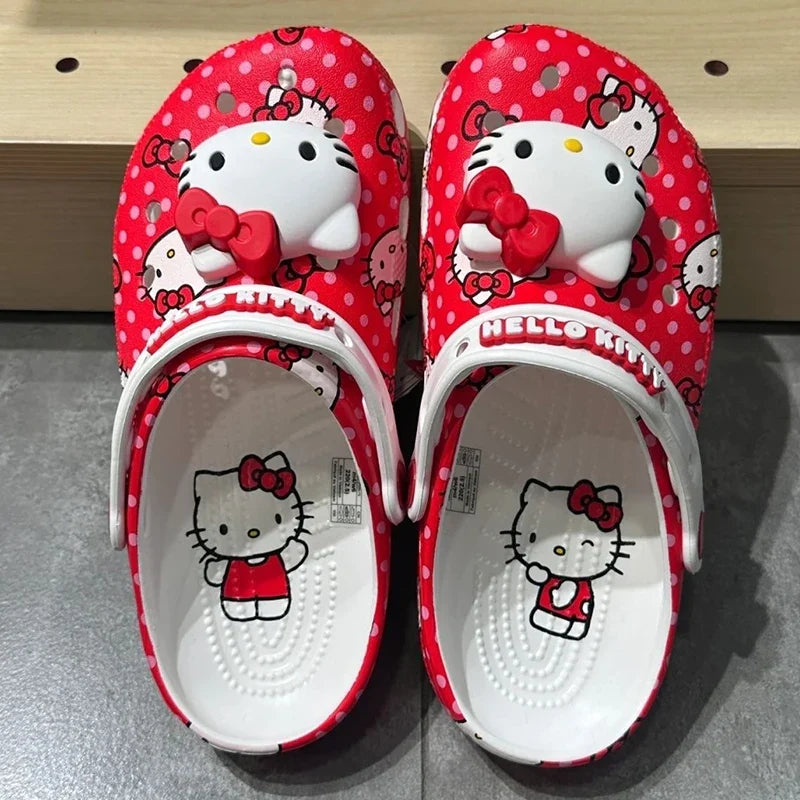 Hello Kitty & Pochacco Kids' Sandals - Wrap Toe Summer Birthday Gift - Purrfect Pet Kingdom