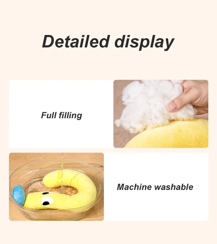 Pet U - Shaped Neck Pillow for Dogs & Cats - WTN Essentials