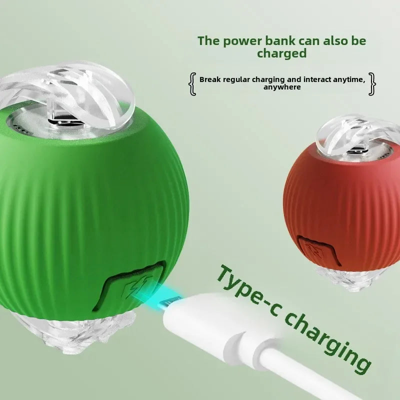 Rechargeable Smart Pet Interactive Automatic Rolling Ball