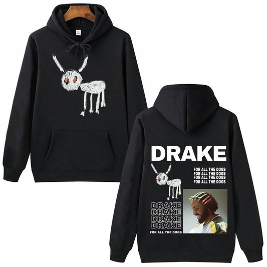 Drake Dog Hoodie - Harajuku Pullover