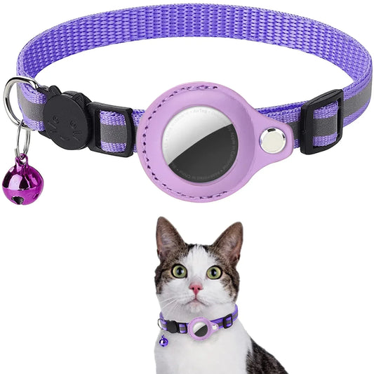 Dog Cat AirTag Collar Reflective Breakaway