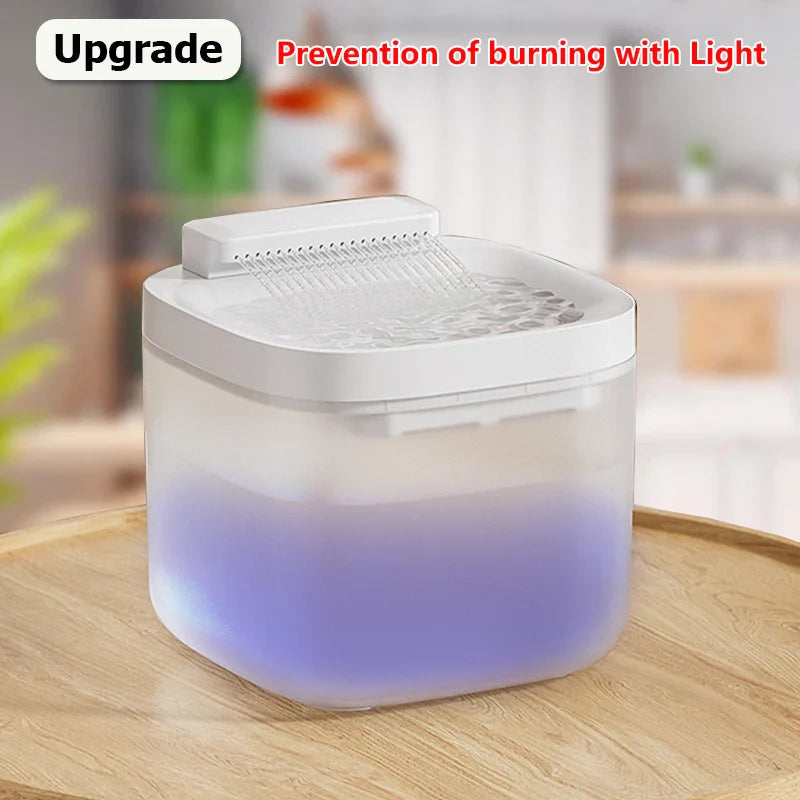 Cat Food 3L USB Water Fountain with Pump Filter Anti-Dry - gallery product image for cat food