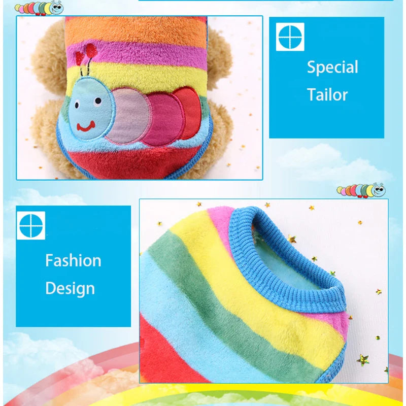 Soft Fleece Dog Coat - Warm Winter Jacket for Small & Medium Dogs