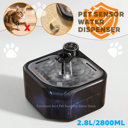 Wireless 2.8L Smart Cat Water Fountain