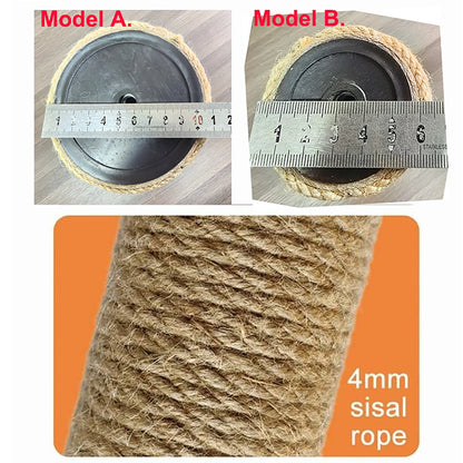 DIY Cat Tree Pole Replacement Sisal Rope Scratching Post 🔧