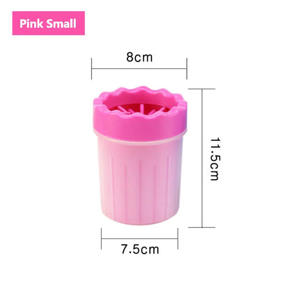 Portable Silicone Pet Paw Washer Cup - Mud Cleaner S-XL