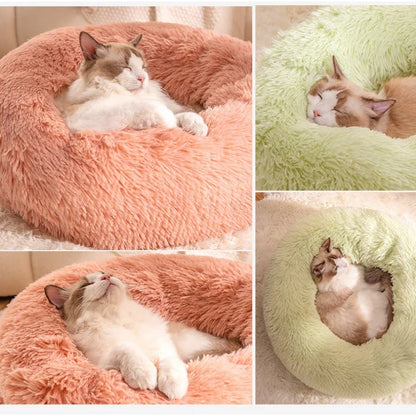 All-Season Cat Beds - Winter Warm Deep Sleep Pet Beds & Dog Mats