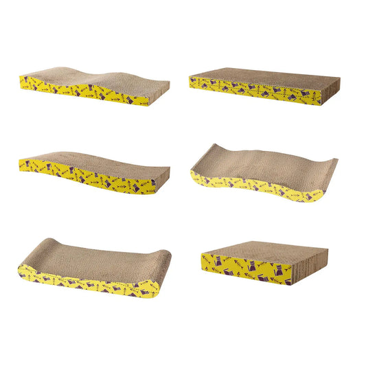 Cat Scratching Board Bed – Cardboard Scratch Pad & Nest for Cats - WTN Essentials