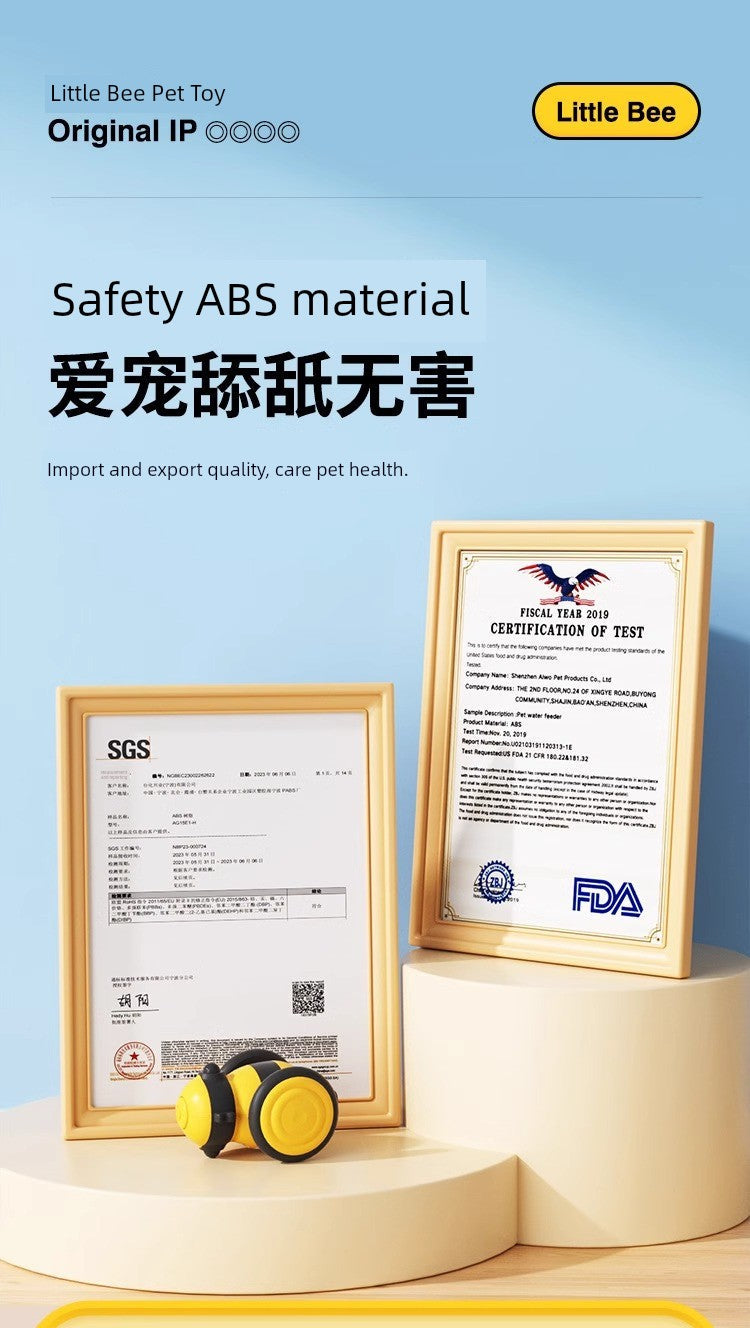 Smart Electric Cat Toy - Little Bee Running Car Teaser