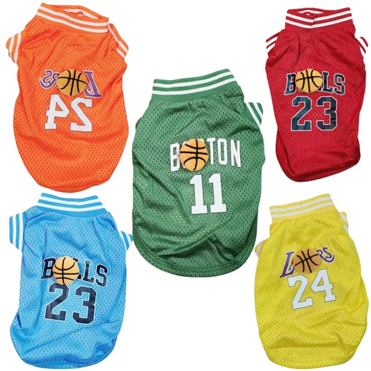 Mesh Breathable Pet Dog Clothes Puppy Vests Casual T - Shirt - pet clothing - THRIXINE