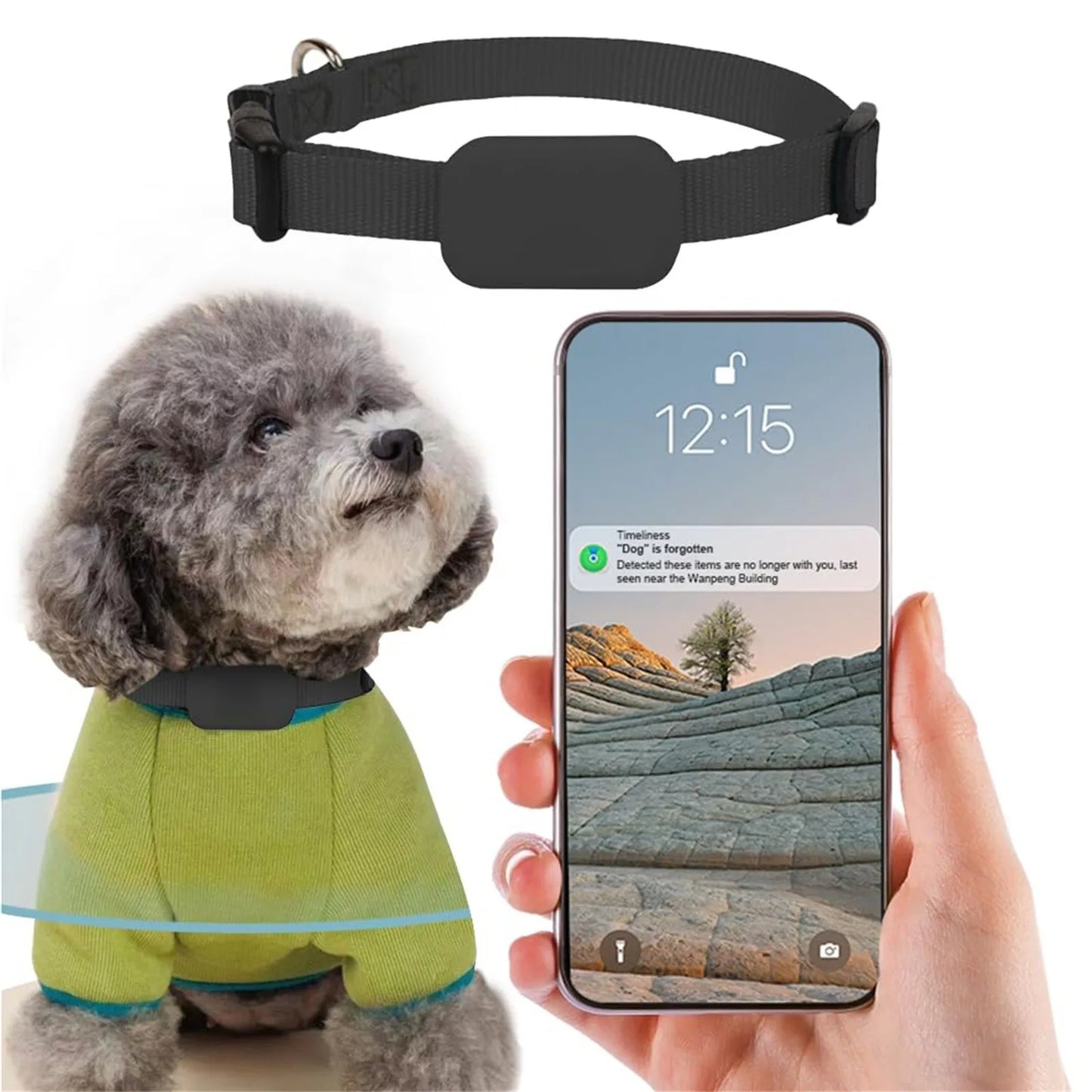 PawTrack Pro: Real-Time GPS Smart Collar for Dogs