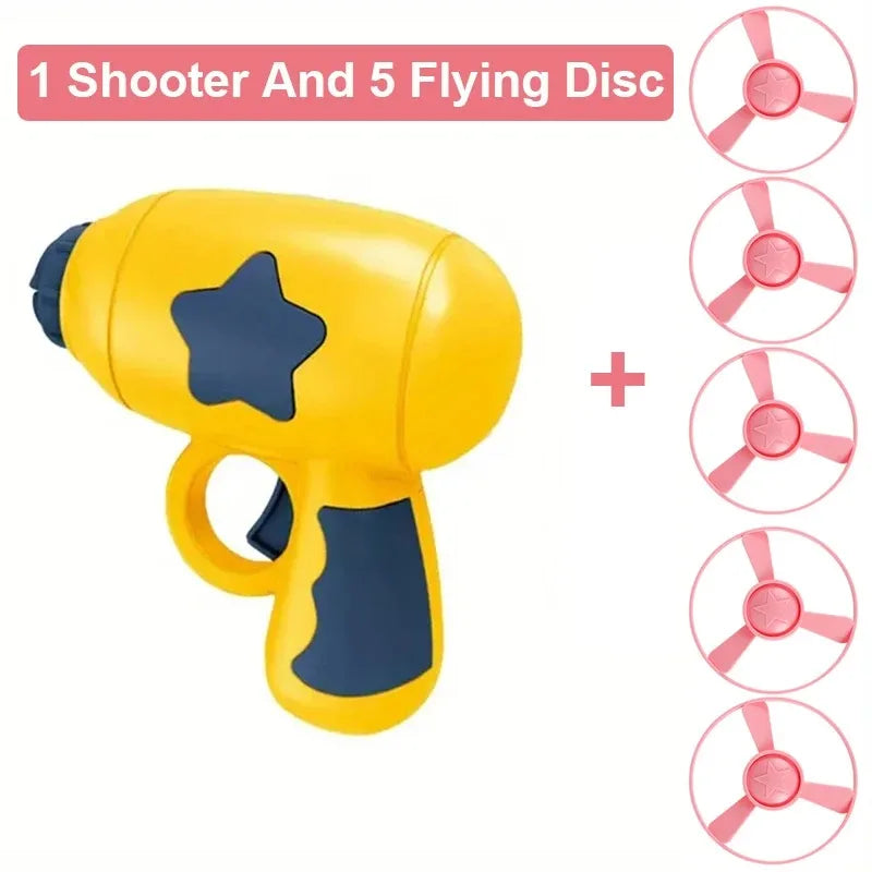 Interactive Cat Toy – Flying Disc Shooting Gun - WTN Essentials