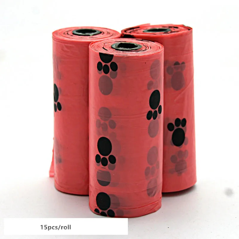 New Dog Poop Bag for Dog Pets Waste Garbage Bags Carrier Biodegradable Clean - up BagWaste Pick Up Clean Bag for Dog - Purrfect Pet Kingdom