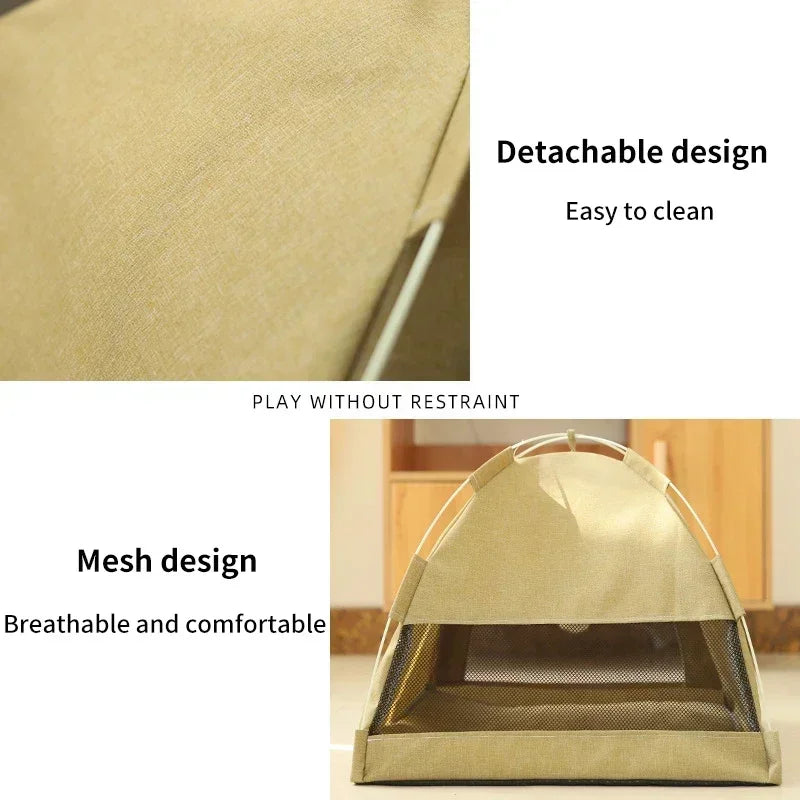 Adorable Pet Tent Bed - Purrfect Pet Kingdom