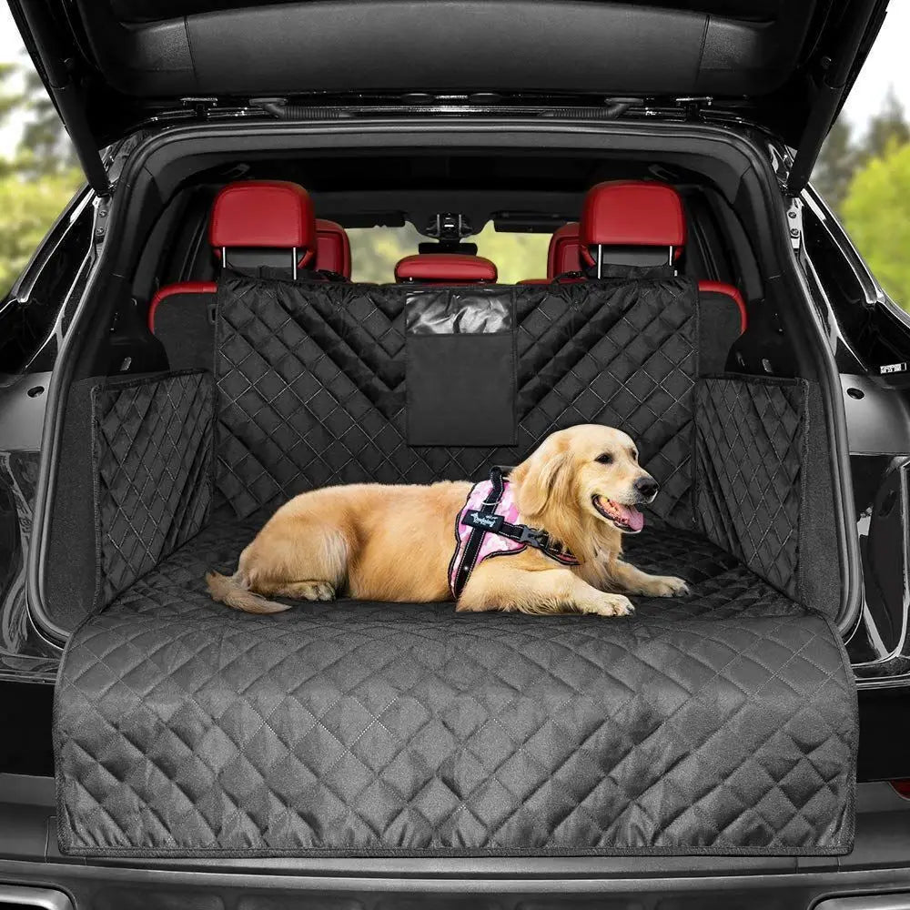 Waterproof Dog Car Seat Cover | Protect Your Car & Keep pet comfy - Car Seat Cover - WTN Essentials - black - 14:193
