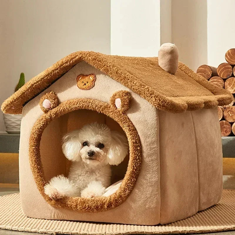 Folding houses for small and medium sized dogs - Cat Beds - TrustyTrade LLC