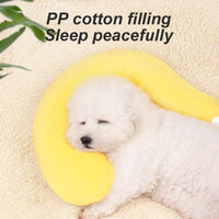 Pet U-Shaped Neck Pillow for Dogs & Cats