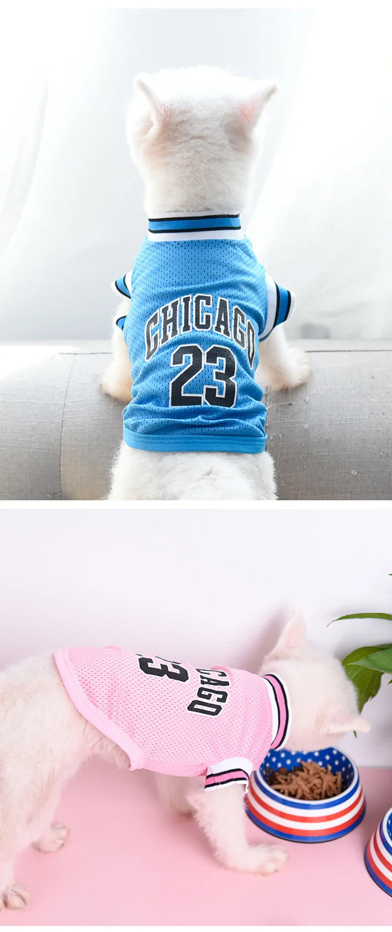 Breathable Dog Basketball Jersey - Purrfect Pet Kingdom