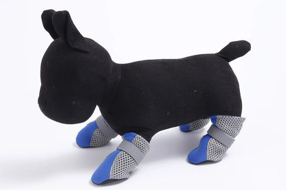Waterproof Pet Rain Boots - Breathable Outdoor Shoes for Dogs & Cats