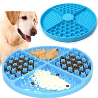 Pet Supplies Silicone Licking Mat Cat Slow Feeder With
