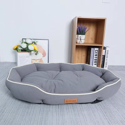 Large Pet Sofa Bed - Warm Sleeping House Cushion for Dogs