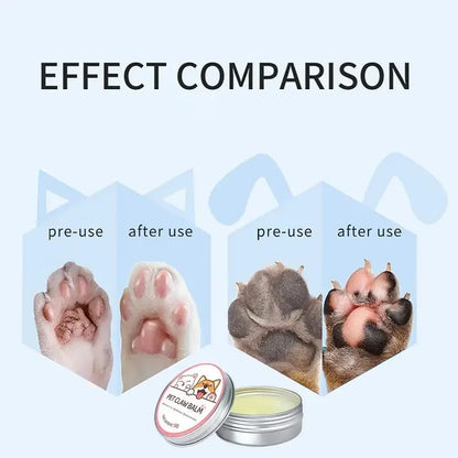 🐾 Pet Paw Balm 50g - Healing Protective Cream for Rough Paws & Dry Noses