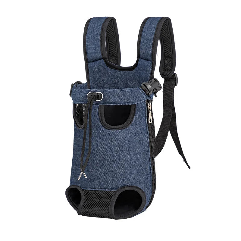 Adjustable Pet Backpack Carrier for Cats & Small Dogs - WTN Essentials