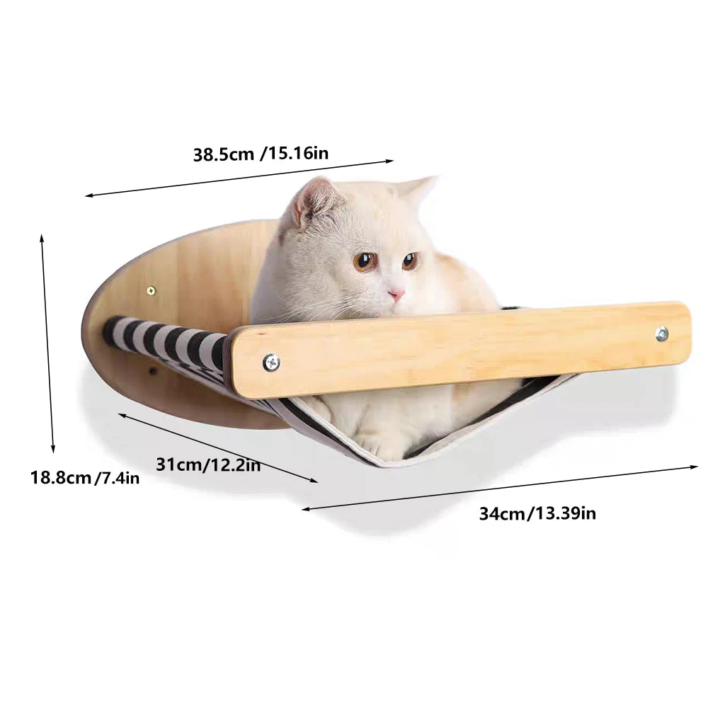 Cat Wall Rack Climbing Frame Furniture Bridge 🐱