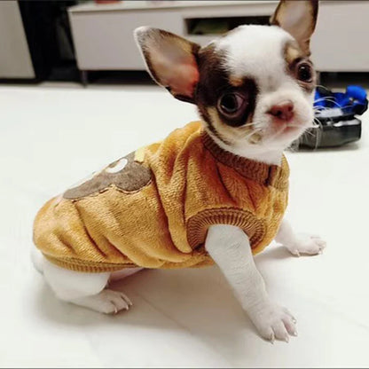 Cute Print Teacup Dog Sweater