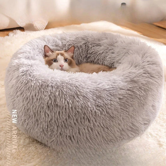 All-Season Cat Beds - Winter Warm Deep Sleep Pet Beds & Dog Mats