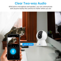 KERUI WiFi IP Pets Camera Home Security Dog Cats Camera Tuya