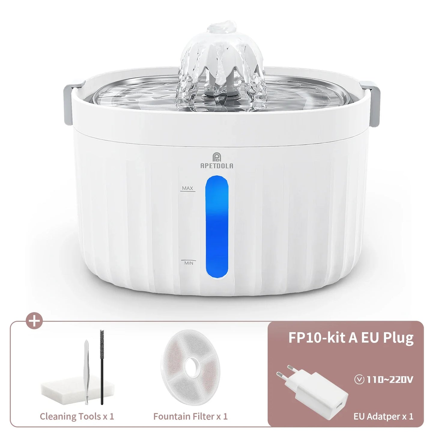 Cat Bed APETDOLA Water Fountain Automatic Water Dispenser - gallery product image for cat bed