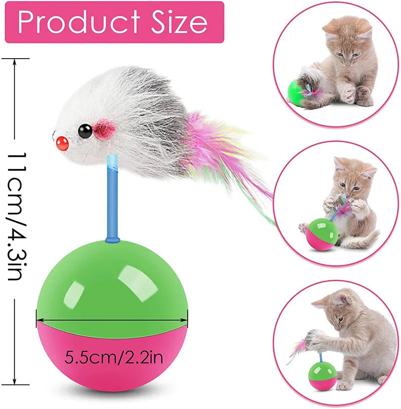 Cat Toys Set – Mouse & Teasing Interactive Pet Toys - WTN Essentials