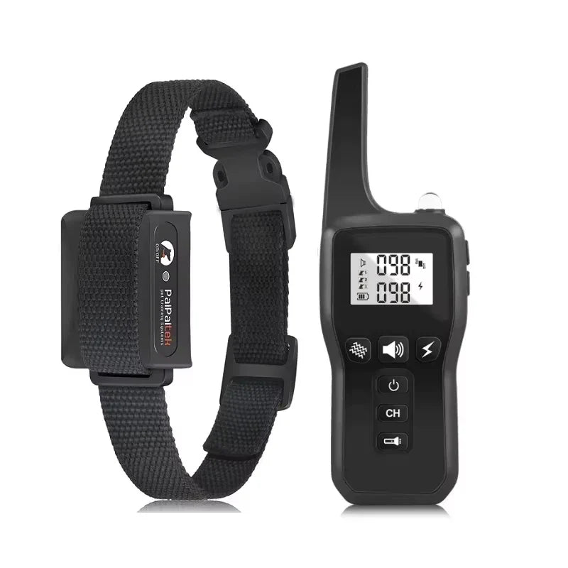 1000m Rechargeable Dog Training Collar With Remote Control