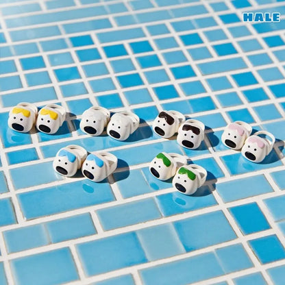 Mini Puppy Doll Silicone Slippers