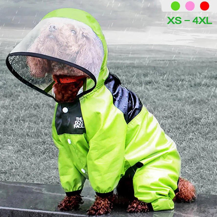 Waterproof Dog Raincoat | Keep Your Pup Dry & Happy in Any Storm - WTN Essentials