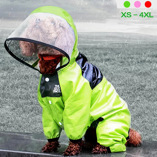 Waterproof Dog Raincoat | Keep Your Pup Dry & Happy in Any Storm - WTN Essentials