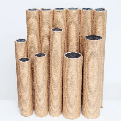 DIY Cat Tree Pole Replacement Sisal Rope Scratching Post 🔧